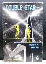 Robert Heinlein DOUBLE STAR 1956 Hardcover DJ Science Fiction Actor Spaceship - £60.44 GBP