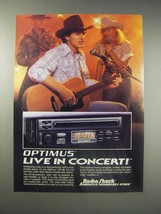 1990 Radio Shack Optimus CD-36 Ad - Optimus Live in Concert - £14.54 GBP