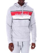 Akademiks Akdmks Graphic Hoodie Size M Color Gray, Red &amp; White  by Akade... - $44.54