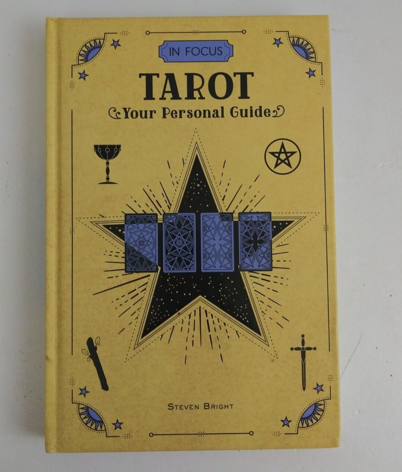 In Focus Tarot Your Personal Guide Hardcover Book Steven Bright Guideboo... - $3.95