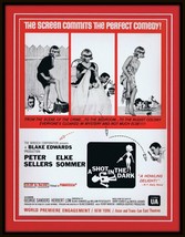 ORIGINAL Vintage 1964 A Shot in the Dark 11x14 Framed Advertisement Elke Sommer - £77.84 GBP