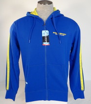 Polo Sport Ralph Lauren Blue Zip Front Hooded Jacket Hoodie Men&#39;s NWT - £102.00 GBP