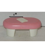 Vintage Little Tikes Dollhouse Coffee Table Pink White Replacement - $498.56 MXN