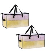 2 Pack Moving Bags and Storage Bags Moving Boxes Storage Boxes with Lids... - £28.09 GBP