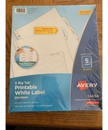 Avery Printable White Label Dividers 14434 - $581.05 MXN