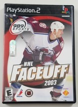 NHL Face Off 2003 PS2 Game 2002 Sony Playstation 2 NO MANUAL  - £5.39 GBP