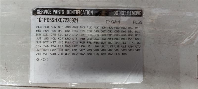 Timing Cover 1.8L Outer Center Fits 12-18 SONIC Item image 3