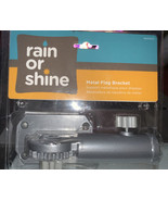 Rain or Shine Silver Heavy Duty Metal (Mounting Bracket) Flag Pole NEW - $299.25 MXN