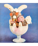 1959 Esso Gasoline And Oil Dessert Advertisement Banana Bunny Sundae DWII25 - €25,75 EUR