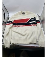 Tyrolia By Head Mens Wool Blend Geometric Ski Snowboard Sweater Medium M... - $60.91 CAD