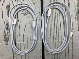 6ft Charging Cable USB C to Fast 2pk White - £9.68 GBP