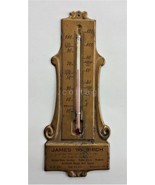 vintage JAMES W BIRCH METAL ADVERTISING THERMOMETER meadville pa AWNIGNS... - £33.24 GBP