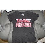 Carolina Hurricanes NHL Black V-Neck Short Sleeve T-Shirt Size S (6/6X) ... - £13.38 GBP
