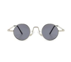 Retro Round Steampunk Sunglasses for Men &amp; Women – Vintage John Lennon S... - $306.18 MXN