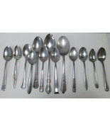 Vintage Stainless Steel Spoons Lot of 13 Flatware Pc Some Marked - £12.53 GBP
