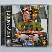 CTR Crash Team Racing Black Label PlayStation 1 PS1 Complete - £11.74 GBP