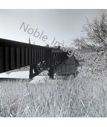 1930&#39;s Railroad Bridge Belt Line Across The Sheboygan River Photo B&amp;W Ne... - £5.43 GBP