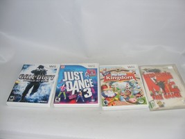 Nintendo Wii Video Games Lot Of 4 Call Of Duty  Sims Despicable Me  Just Dance 3 - £13.40 GBP