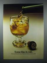1974 Harvey's Bristol Cream Sherry Ad - Like it Cold - $18.49