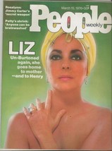 People Weekly Magazine March 15 1976 Elizabeth Taylor  - £27.45 GBP