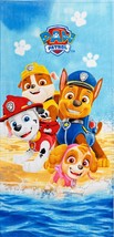 Paw Patrol Paws In The Sand Beach Towel measures 28 x 58 inches - £13.16 GBP