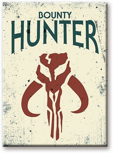 Star Wars Mandalorian Symbol Art Image Refrigerator Magnet NEW UNUSED - $3.99