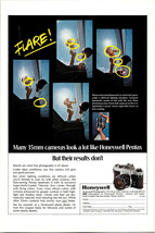 Vintage 1971 Honeywell Pentex Spotmatic II 35MM Camera Print Ad Advertisement - £4.38 GBP