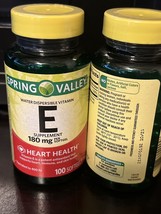 Spring Valley Vitamin E Softgels, 400 IU, 100 Count - £19.93 GBP