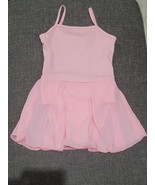 Balera Bow Back Pink Skirted Leotard Dance Costume Girls Childs IC SC MC... - $322.54 MXN