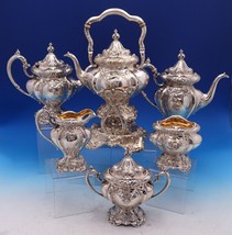 Les Six Fleurs by Reed &amp; Barton Sterling Silver Tea Set 6pc 425A (#8386) - £9,945.98 GBP