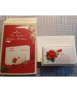 Vintage Hallmark Rose Garden Letter Holder - $12.22 CAD