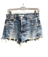 Moussy Vintage Women’s Denim Jeans Cutoff Shorts Size 27 Blue Distressed... - $128.69