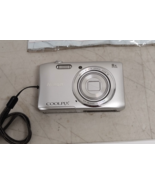 Nikon Digital Camera COOLPIX S3600 Silver S3600SL used used Body only - $1,449.80 MXN