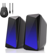 Soulion C30 Bluetooth Computer Speakers, 2.0 Pc Speakers For Desktop Mon... - $39.96