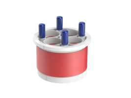 New Cal Am 7450-150, 5&quot;/125mm Wedge Seal Quadplex Entry Seal Duct Plug 1... - $29.99