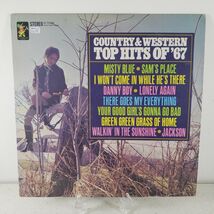 COUNTRY AND WESTERN HITS OF '67 COUNTRY SINGERS--LP-VG-MOUNTAIN DEW S7006 - $21.18