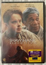 Shawshank Redemption DVD Tim Robbins Morgan Freeman Brand New Sealed Free Ship - £7.31 GBP