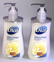 2 ea 7.5 FL Oz. ea Dial Liquid Vanilla Honey Hydrating Hand Soap-NEW-SHIP N24HRS - £11.66 GBP