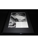 1972 MG MGB Framed 11x14 ORIGINAL Vintage Advertisement - £31.25 GBP