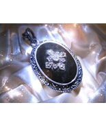 HAUNTED NECKLACE BLACK GATE OF HECATE GODDESS HIGHEST MAGICK ALEXANDRIA - $657.77