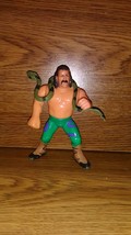  CUSTOM WWE WWF Hasbro Jake the snake Roberts snake Damien accessory - £9.54 GBP