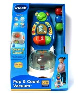 Vtech Clean &amp; Count Pop &amp; Count Vacuum Imitative Play Numbers Age 12 To ... - $79.99