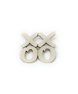 James Avery 925 Sterling Silver XOXO (Hugs &amp; Kisses) Large Retired Brooch - $1,822.15 MXN