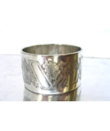 Victorian 800 Silver Napkin Ring Aesthetic Movement No Monogram  - £35.16 GBP