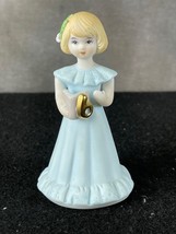 Vintage 1981 Enesco &quot;Growing Up Birthday Girl&quot; figurine Age 6 - £18.60 GBP