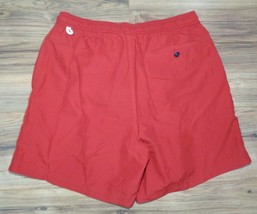 Cremieux Swimwear Size Large Adrian Magic Print Red New Men&#39;s Swim Trunks - £47.21 GBP