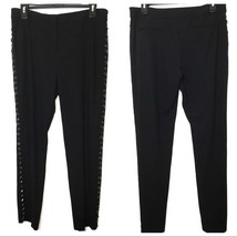 BCBGMAXAZRIA MENA SIDE STUDDED ZIPPER PANTS Ladies Size 6 - $9.50