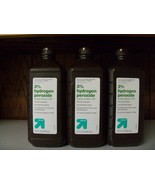(3 Pack) Up &amp; Up 3% Hydrogen Peroxide Topical Antiseptic 96 oz - 32 oz Each - £4.69 GBP