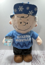 NWT Christmas Peanuts 21&quot; Tall Charlie Brown Porch Greeter READ - £27.96 GBP