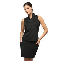 NWT BELYN KEY Black Mesh Panel Golf Tennis Pickleball Skort S M L XL XXL image 2